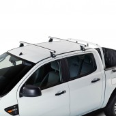 Barras de techo CRUZ Oplus para Toyota Yaris 5p III-XP130 - techo normal con techo de vidrio