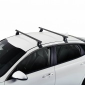 Barras de techo CRUZ Oplus para Toyota Yaris 5p III.2-XP130 - techo normal con techo de vidrio