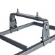  CRUZ Rear door ladder type EF para MAN TGE L3H2 estándar-techo normal - perfil en T - T-Track
