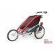 Thule Chariot Cougar1+Cycle (Rojo) 14--