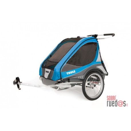 Thule Chariot Captain2+Cycle (Azul) 2016